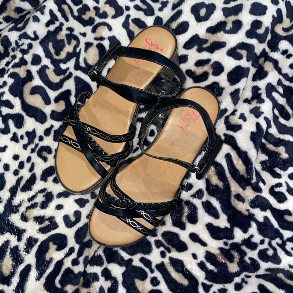 Jelly pop kids high heels size 5